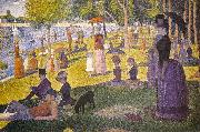 Georges Seurat Sunday Afternoon on the Island of La Grande Jatte oil on canvas